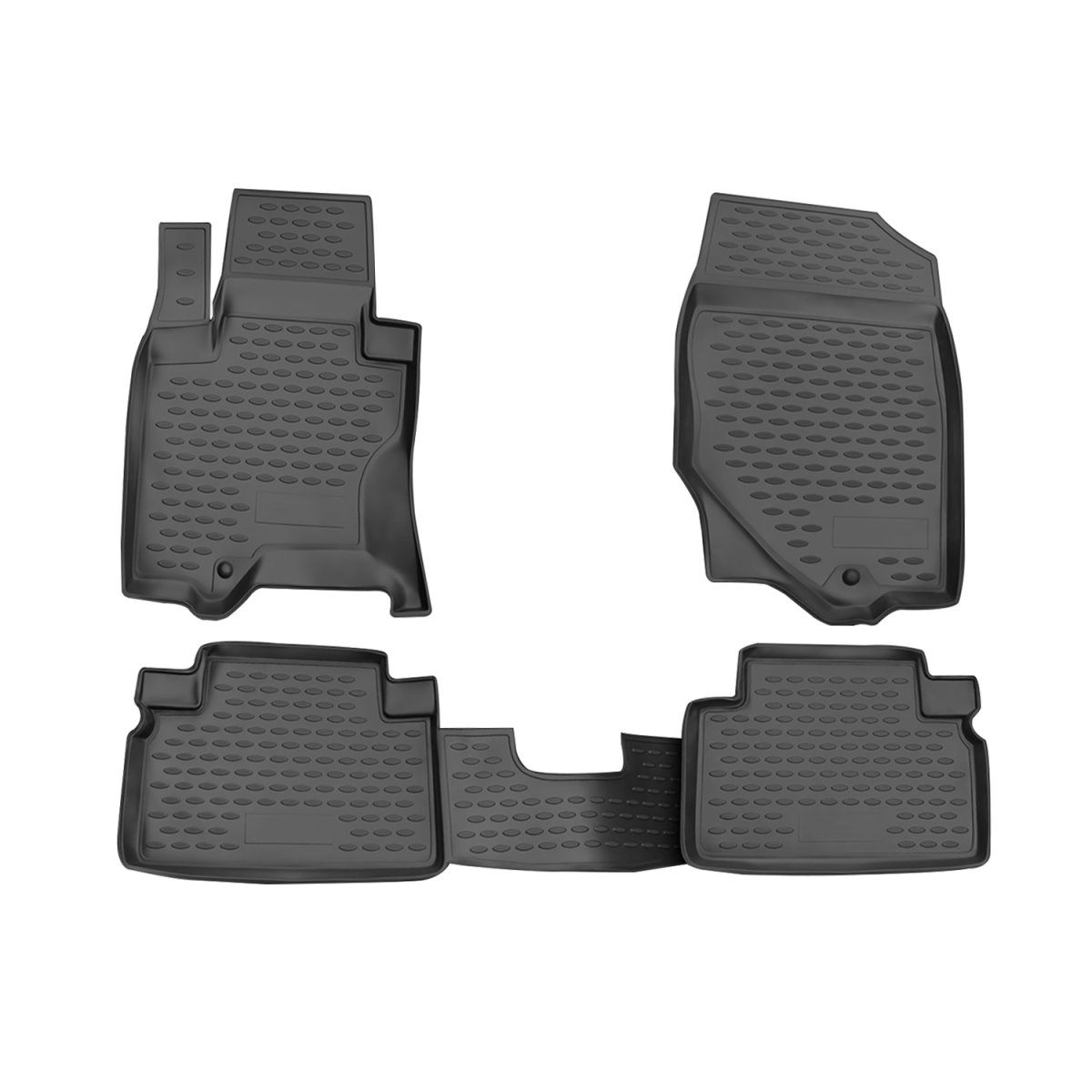 INFINITI FX 50 Floor Mats - Omac - Rubber TPE - Black - '09-'12